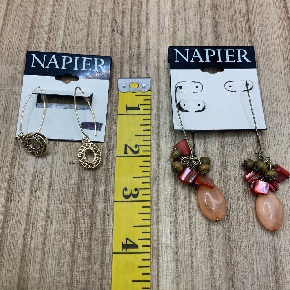 Napier NWT Bundle Dangling Earrings - Picture 2 of 5